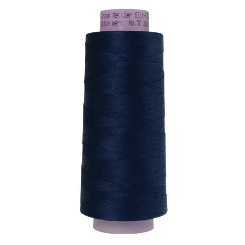 0825 - Navy Silk Finish Cotton 50 Thread - Large Spool